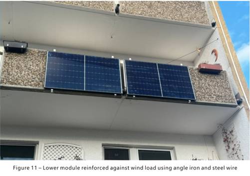 balcony solar power plant